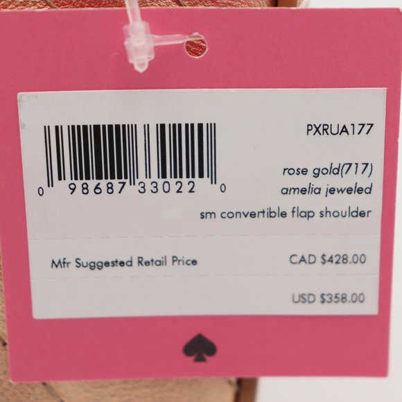 Kate Spade Amelia Jeweled Spade Shoulder Bag - Picture 7 of 7